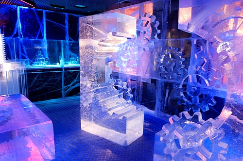 Ice Bar in London - General view