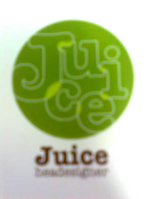 Juice Headesigner - The logo