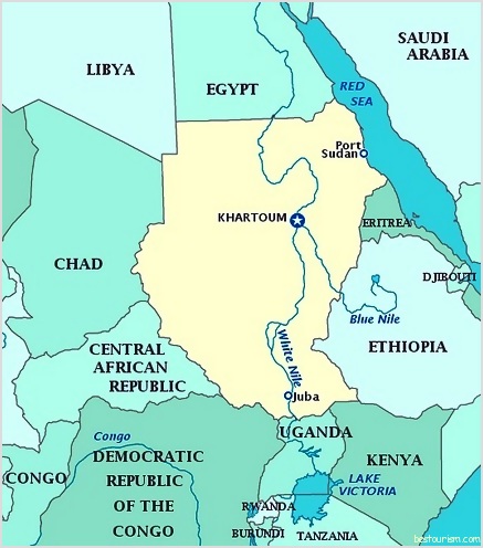 map of sudan states. Map Of Sudan. Map Of Sudan.