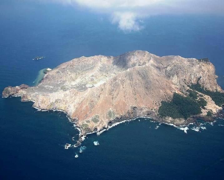 White Island  - From the air      