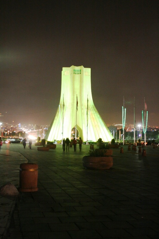 Tehran in Iran - Azadi Tower