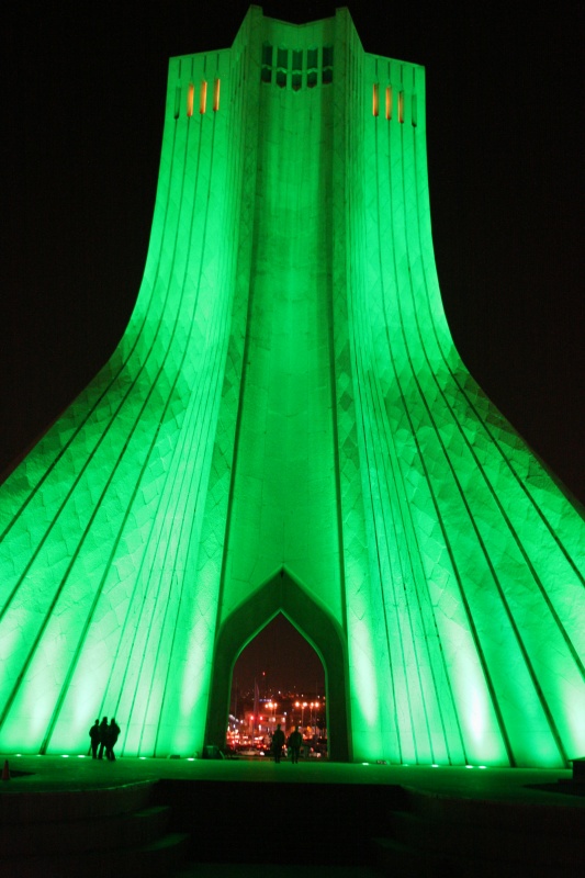 Tehran in Iran - Azadi Tower