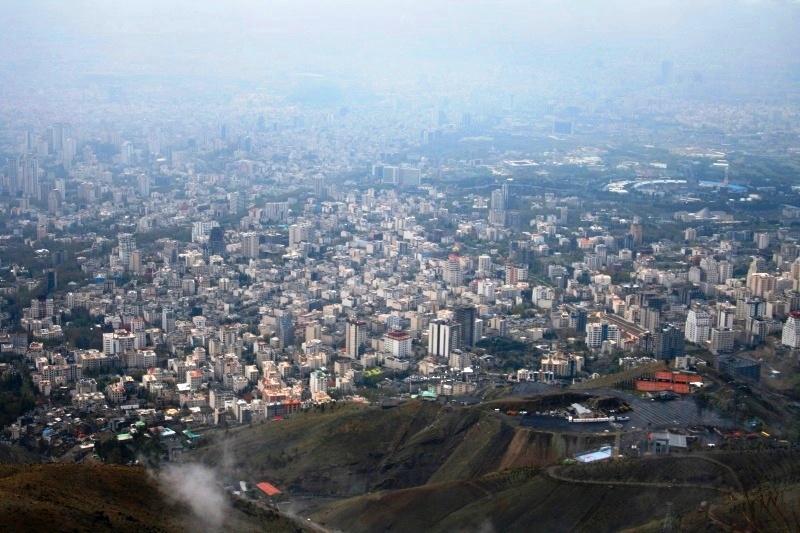 Tehran in Iran - General view of Tehran