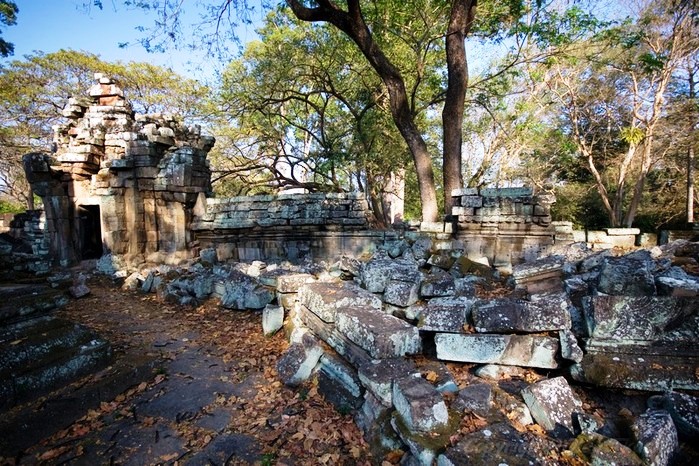 Angkor Wat in Cambodia - Ruins at Angkor Wat