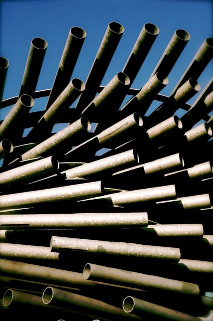 The Singing Ringing Tree - Musical sculpture 