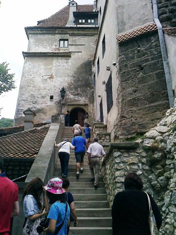 The Bran Castle - Crowded place