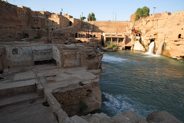 Shushtar Historical Hydraulic System - View of Shushtar