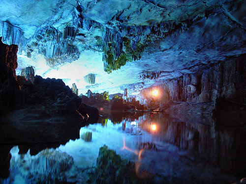 Reed Flute Cave in Guilin, China - Dream setting