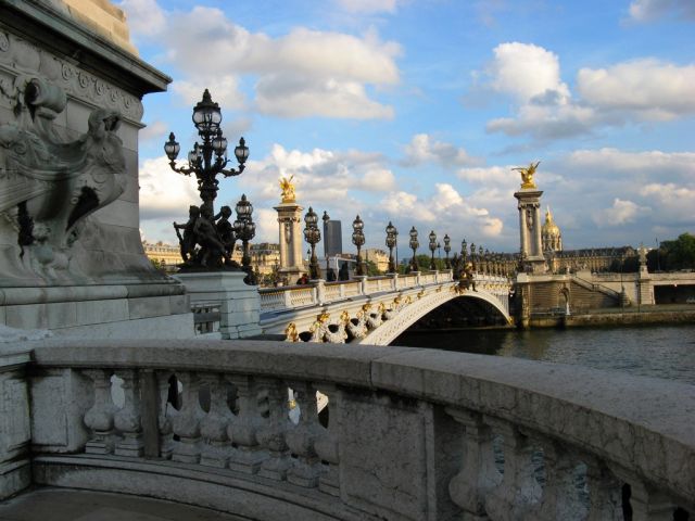 Images Alexander Bridge in Paris, France Splendid architecture 1499