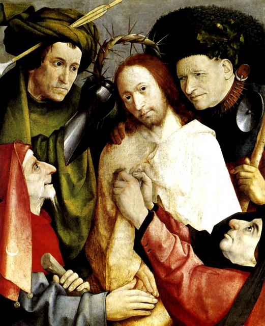 National Gallery of London - Christ Mocked (The Crowning with Thorns) by Hieronymus Bosch