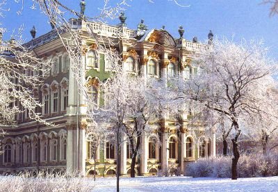 The Hermitage Museum - Winter sight