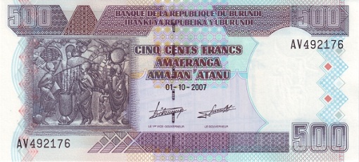 Burundi - Currency