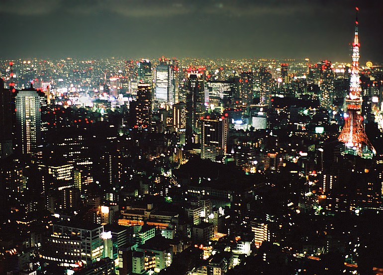 Tokyo - Tokyo view by night