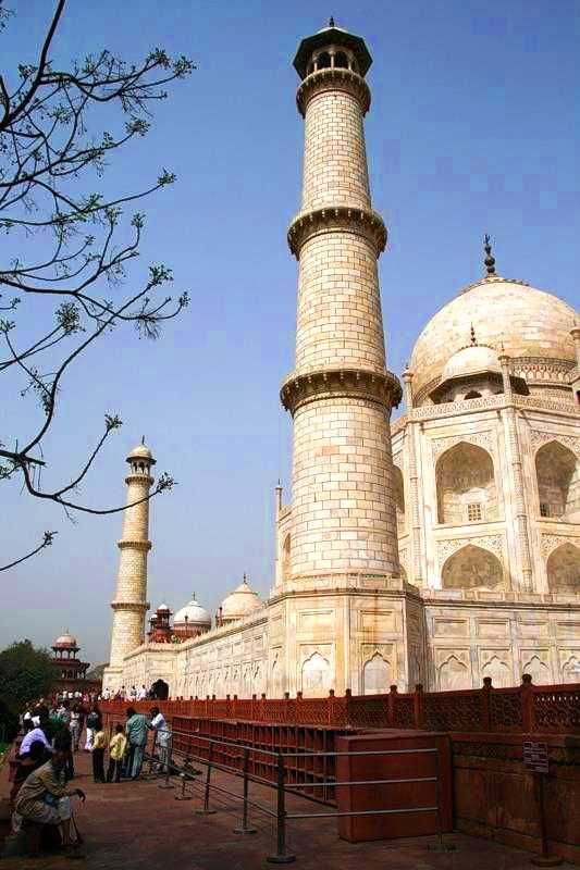 Agra in India - Taj Mahal complex