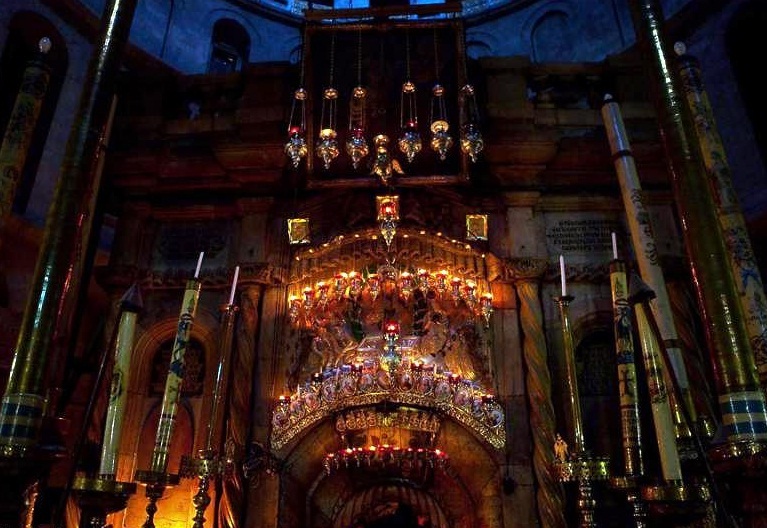 Jerusalem in Israel - Church of the Holy Sepulchre