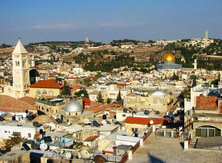 Jerusalem in Israel - Old City in Jerusalem