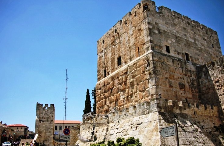 Jerusalem in Israel - Old City in Jerusalem