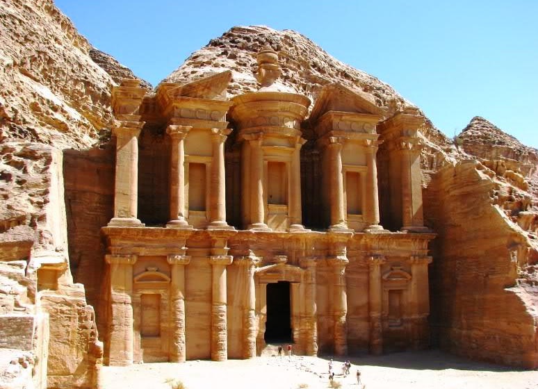 Petra in Jordan - El-Deir monastery