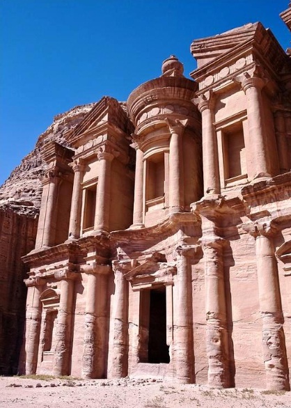 Petra in Jordan - El-Deir monastery