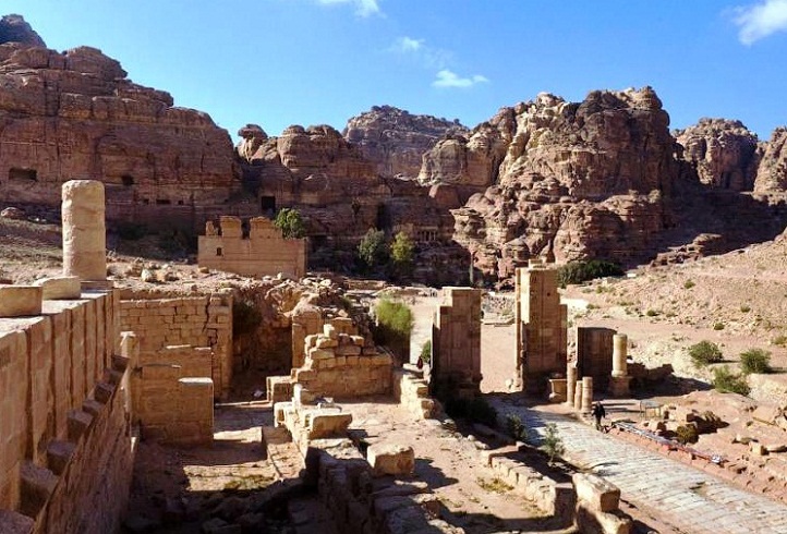 Petra in Jordan - Petra ruins