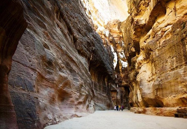 Petra in Jordan - Siq