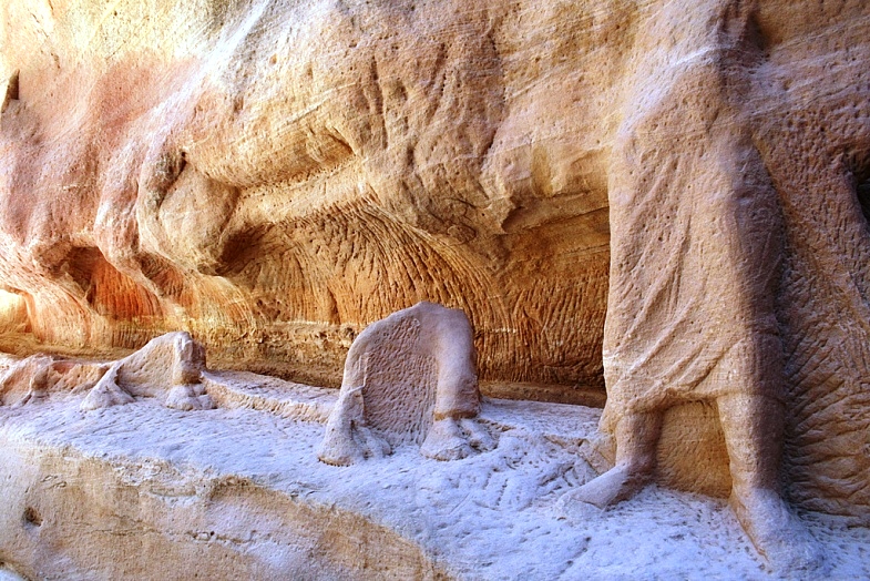 Petra in Jordan - Siq