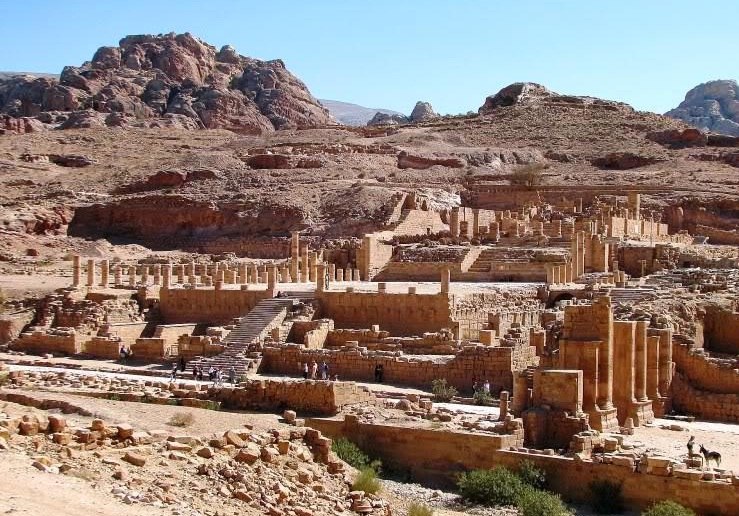 Petra in Jordan - The Great Temple of Petra