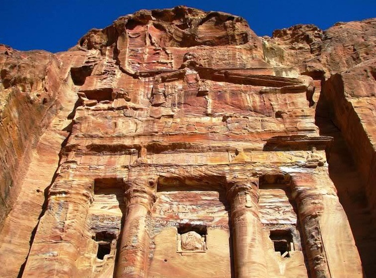 Petra in Jordan - Urn Tomb