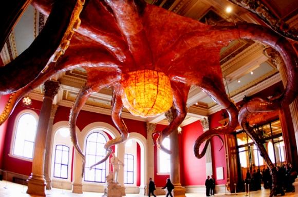 The Oceanographic Museum - Giant octopus