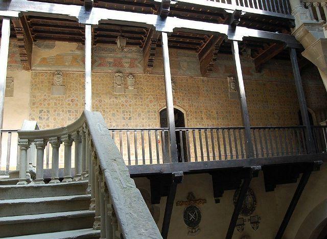 Poppi - Interior view of the castle