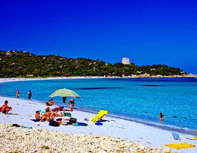 Cagliari in Sardinia, Italy - The Cala Pira Beach