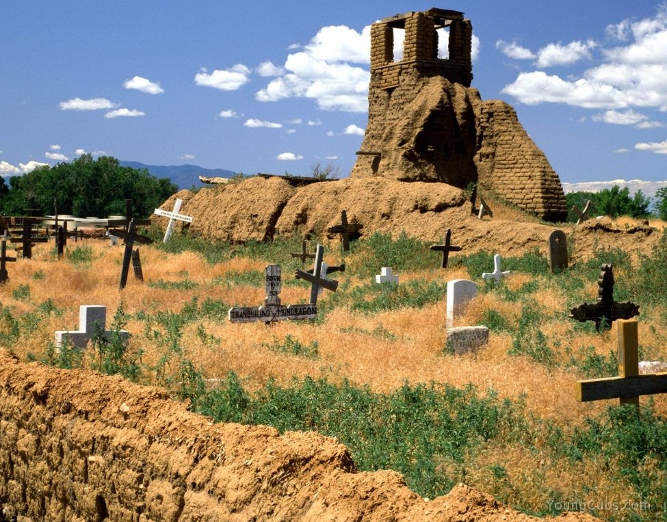 Images Taos New Mexico the Land Of Enchantment The Cemetery 12728