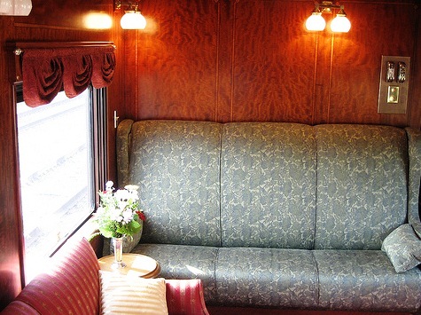 Royal Canadian Pacific Train - Lovely interior