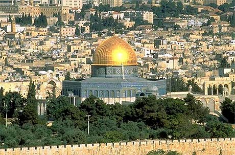 Jerusalem in Israel - Al Aqsa Mosque View