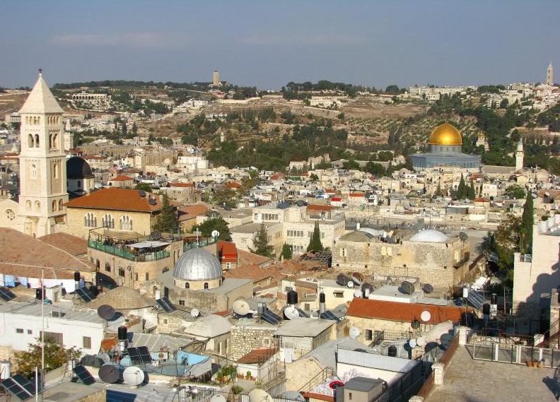 Jerusalem in Israel - City view