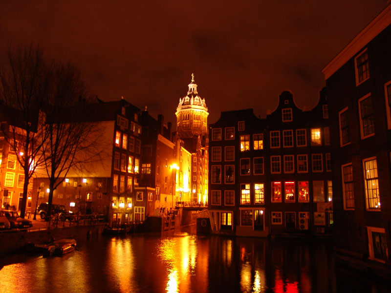 Red Light District - View of the Red Light District