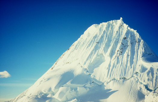 Mount Alpamayo, Peru - Alpamayo Mount view